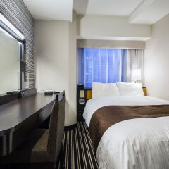 APA Hotel Hanzomon Hirakawacho 3* Стандартный номер с двуспальной кроватью