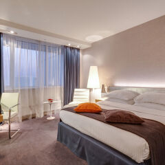 Гостиница Radisson Blu Belorusskaya комната для гостей фото 11