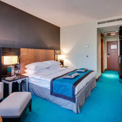 Гостиница Radisson Blu Belorusskaya комната для гостей фото 6
