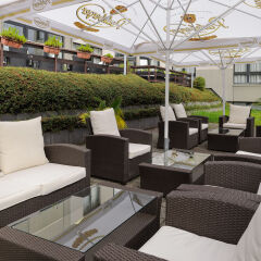 Mercure Hotel Frankfurt Airport терраса/патио