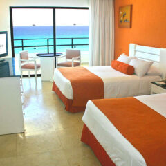 Отель Flamingo Cancun Resort комната для гостей фото 9