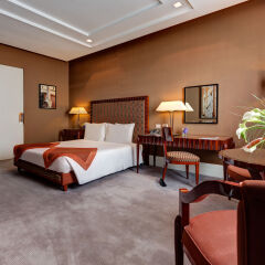 Grand Hotel Via Veneto 5* Номер Делюкс с различными типами кроватей фото 11