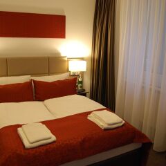 Dom Hotel Am Römerbrunnen 3* Стандартный номер с различными типами кроватей