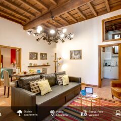 Отель Sweet Inn Navona Апартаменты с различными типами кроватей фото 2