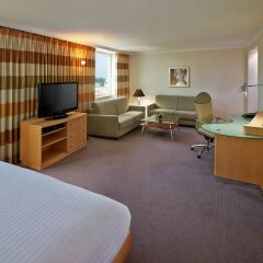 Отель Hilton Düsseldorf 5* Полулюкс с различными типами кроватей фото 2
