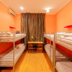 Гостиница Bear Hostels на Смоленской Кровать в общем номере с двухъярусной кроватью фото 17