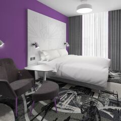 Отель Ibis Styles Glasgow Centre West 3* Стандартный номер с различными типами кроватей