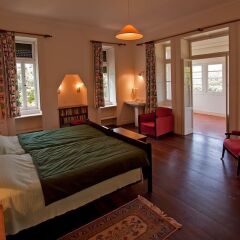 Отель Quinta das Colmeias 3* Коттедж разные типы кроватей фото 5
