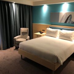 Отель Hampton by Hilton Bristol Airport 3* Стандартный номер с различными типами кроватей фото 2