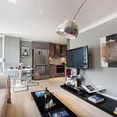 Отель The Modern Gloucester Road Gem - FVE Апартаменты с различными типами кроватей