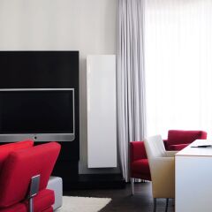 rostock apartment LIVING HOTEL 5* Апартаменты с различными типами кроватей