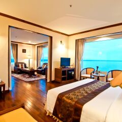 Champasak Grand Hotel комната для гостей