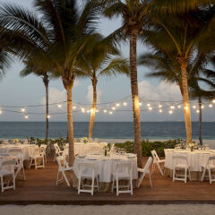 Отель Finest Playa Mujeres by Excellence Group - All inclusive открытая банкетная зона