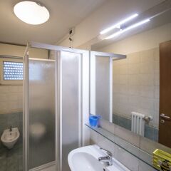 Отель Residence Verbena Римини ванная