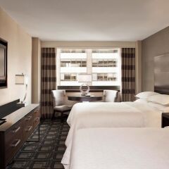 Отель Sheraton New York Times Square 4* Улучшенный номер с различными типами кроватей фото 3