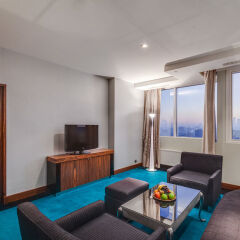 Гостиница Radisson Blu Belorusskaya комната для гостей фото 12