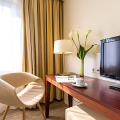 Relexa Hotel Stuttgarter Hof 4* Стандартный номер с различными типами кроватей фото 5