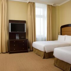 Гостиница Hilton Москва Ленинградская 5* Номер Делюкс с различными типами кроватей