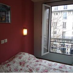 Отель Hipotel Paris Gambetta République 2* Стандартный номер с 2 отдельными кроватями