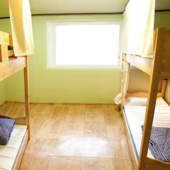 Отель Crossroad Backpackers Hongdae Кровать в женском общем номере с двухъярусной кроватью фото 2