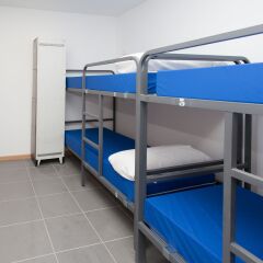 Galaxy Star Hostel Barcelona Кровать в общем номере с двухъярусной кроватью