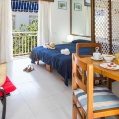 Отель Estel Blanc Apartaments - Adults Only Студия Делюкс с различными типами кроватей