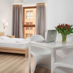 Апартаменты Apartinfo Aura Apartments Студия Делюкс с различными типами кроватей фото 2