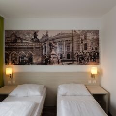 Отель Eurohotel Vienna Airport 3* Стандартный номер с 2 отдельными кроватями
