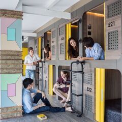 Nonze Hostel Капсульный номер