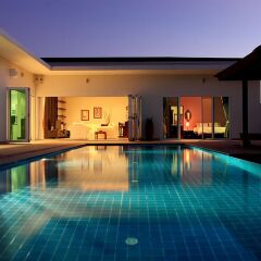 Отель Phuket Lagoon Pool Villa открытый бассейн