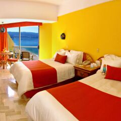 Copacabana Beach Hotel Acapulco 3* Улучшенный номер с двуспальной кроватью