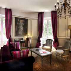 Отель Saint James Paris 5* Президентский люкс с различными типами кроватей фото 7