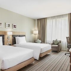 Отель Hilton Garden Inn Dubai Mall Of The Emirates комната для гостей фото 6