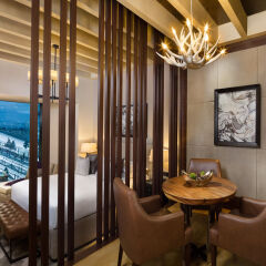 Отель Kempinski Mall Of The Emirates 5* Шале с различными типами кроватей фото 7
