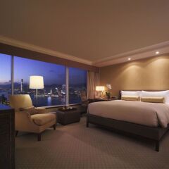 Отель Conrad Hong Kong 5* Стандартный номер с различными типами кроватей фото 2