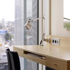 DoubleTree by Hilton Hotel Amsterdam Centraal Station 4* Стандартный номер с различными типами кроватей фото 3