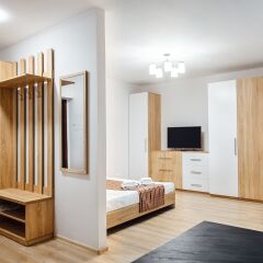 Гостиница CityApartments Kyiv Nivki Улучшенная студия с различными типами кроватей