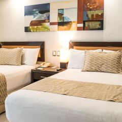 Hotel El Conquistador del Paseo de Montejo 3* Стандартный номер с различными типами кроватей