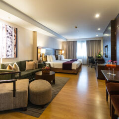 Legacy Suites Hotel Sukhumvit by Compass Hospitality 4* Студия Делюкс с разными типами кроватей фото 15