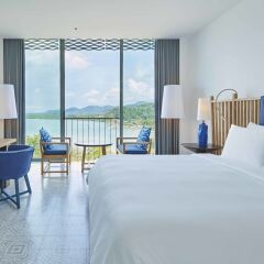 Отель COMO Point Yamu, Phuket Стандартный номер с разными типами кроватей фото 6