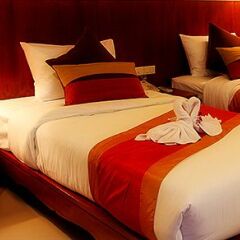 Malin Patong Hotel 3* Улучшенный номер разные типы кроватей фото 2
