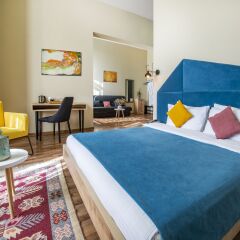 Отель Boutique Alphabet 4* Стандартный семейный номер с двуспальной кроватью фото 8