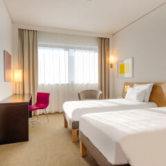 Отель Novotel München Airport 3* Стандартный номер разные типы кроватей фото 9
