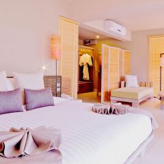 Отель Twin Lotus Koh Lanta 4* Номер Делюкс с различными типами кроватей фото 3