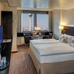 Отель Park Inn by Radisson Berlin Alexanderplatz 4* Номер Комфорт разные типы кроватей