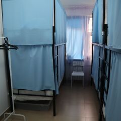 Хостел Travel Inn Фонвизинская Кровать в мужском общем номере