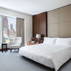 Отель The Langham, New York, Fifth Avenue Номер Делюкс с различными типами кроватей фото 2