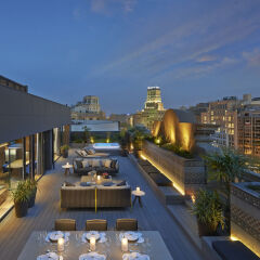 Отель Mandarin Oriental Barcelona терраса/патио