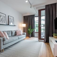Отель YourSecondFlat Siedmiogrodzka Улучшенные апартаменты с различными типами кроватей фото 4