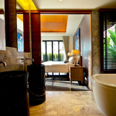 Отель The Kiri Villas Resort ванная фото 3